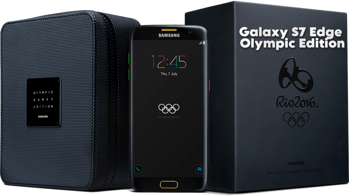 Samsung Galaxy S7 Edge Olympic Edition limited-edition smartphone